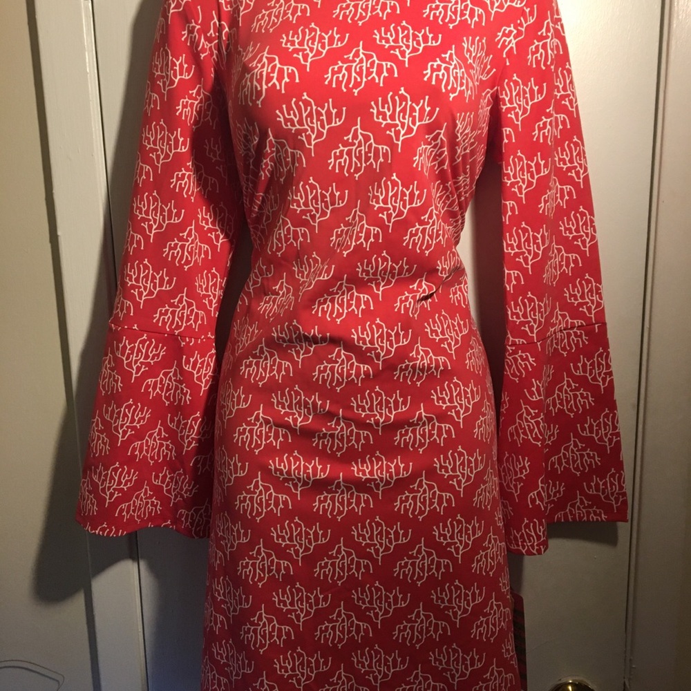 Bell sleeve dress